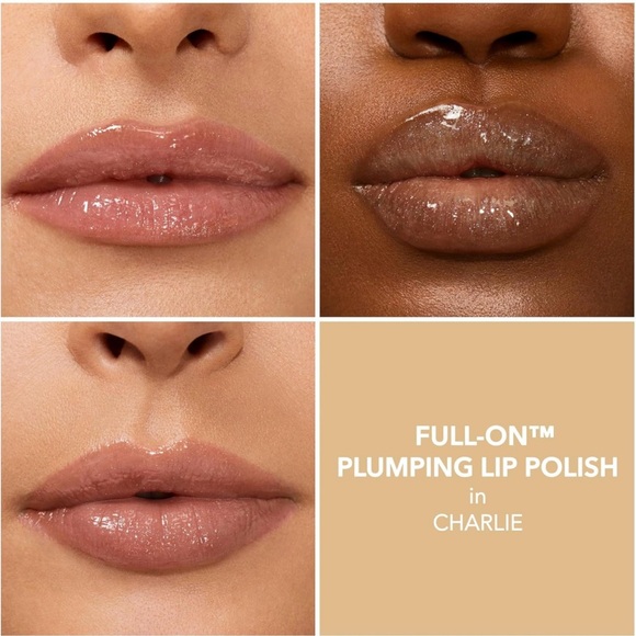 BUXOM FULL ON PLUMPING LIP POLISH GLOSS CHARLIE NIB - Picture 4 of 8